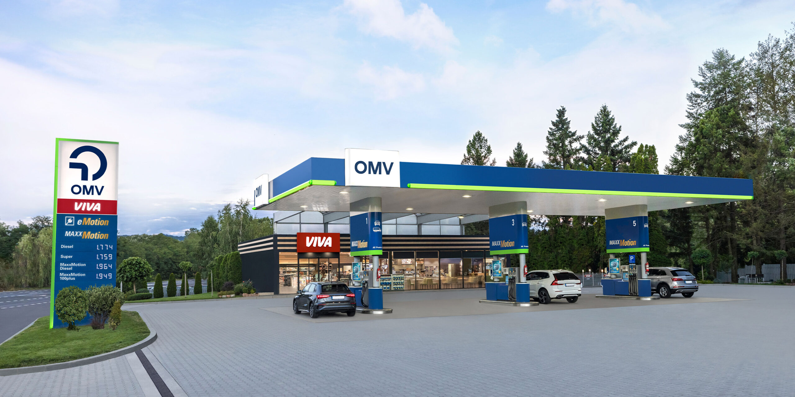 OMV-Tankstelle